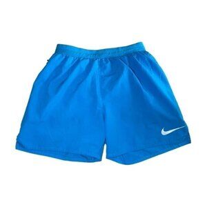 Nike Small Dri Fit Shorts Lined Pocket Drawstring Run Gym Workout Athletic Short